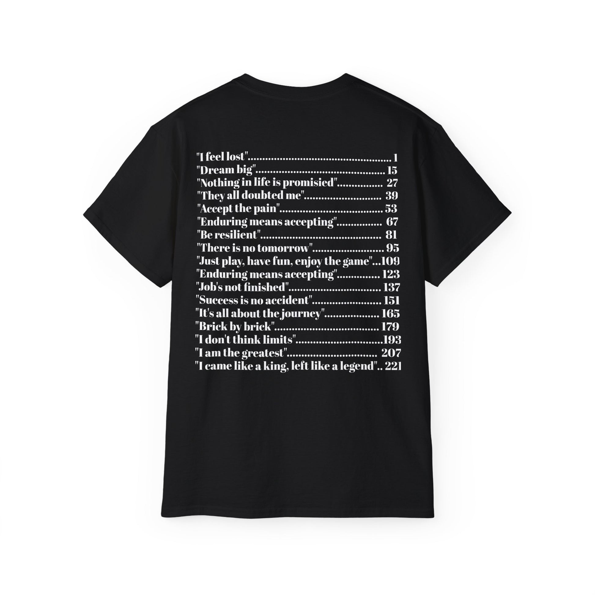 T-shirt - 'Journey of Resilience'