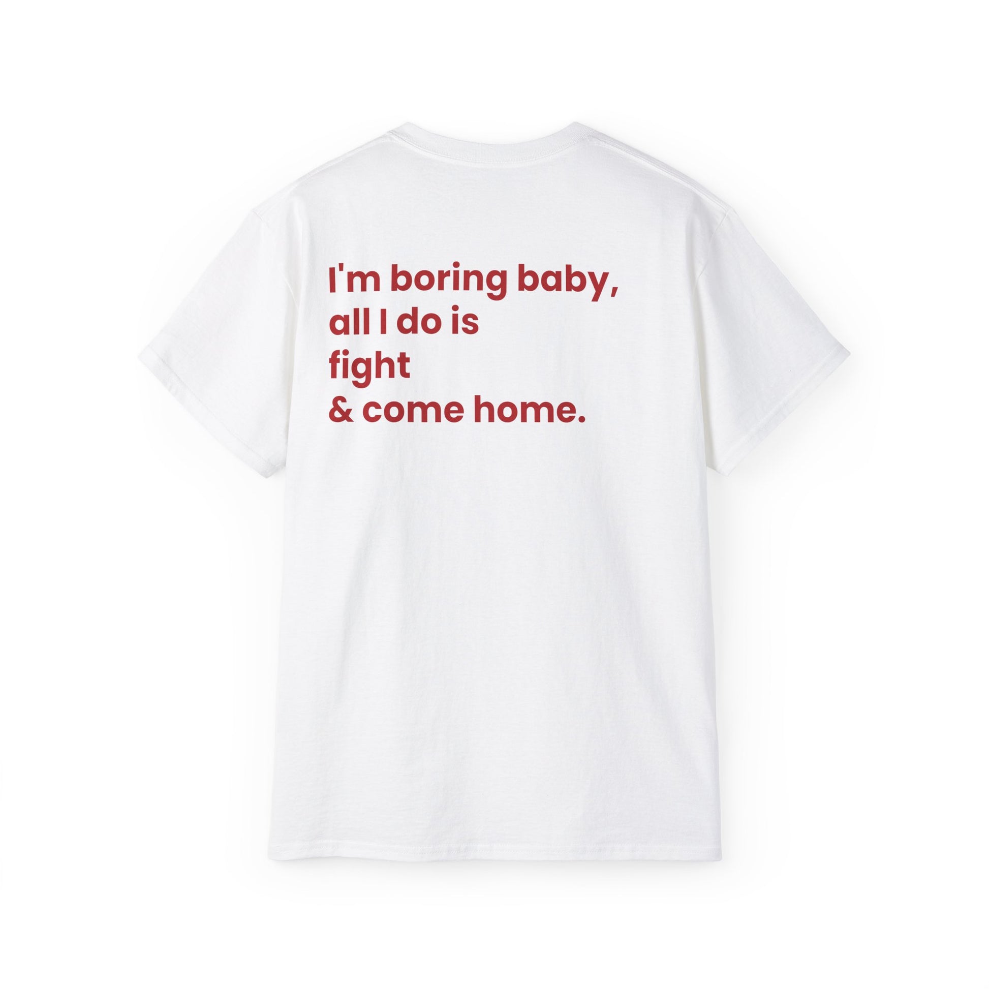 T-shirt - 'I’m Boring Baby' (Boxe Edition)